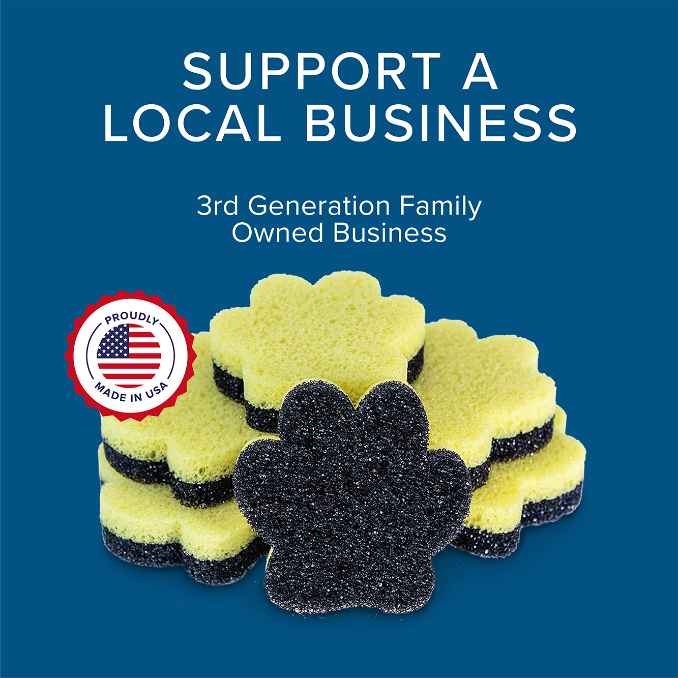 Soft Scrubby Paw Sponge (6 Pack)